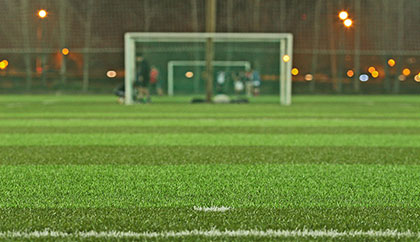 Adecuación de las canchas sintéticas unidad deportiva Juanes de la Paz