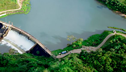 Obras de mitigación del movimiento en masa, zona de de la presa del trasvase tafetanes